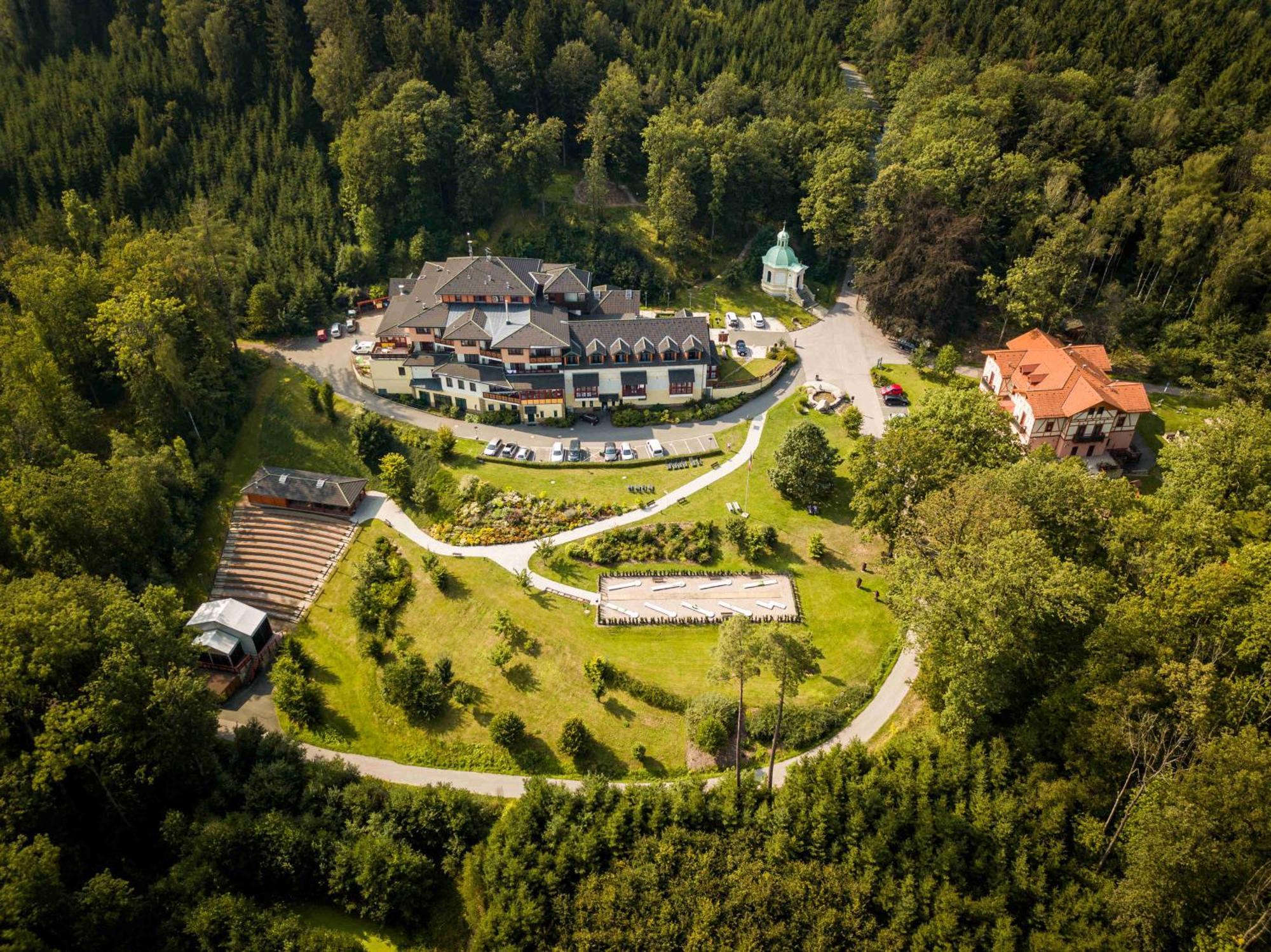 Hotel Studanka Rychnov nad Kneznou Buitenkant foto
